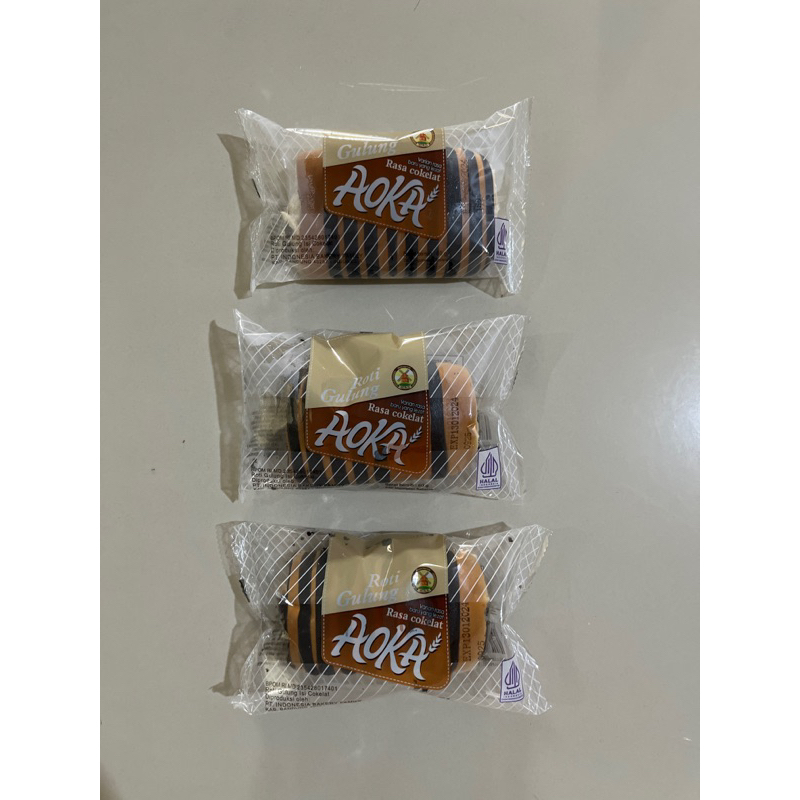 

AOKA ROTI GULUNG - 60gr isi 3pcs