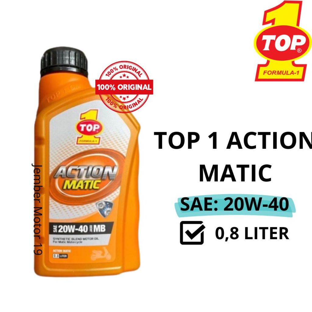 OLI TOP 1 ACTION MATIC 20W/40 800 ML