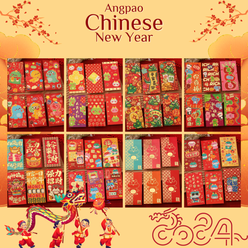 

Angpao Imlek Besar/ Amplop Imlek 2024 Dragon Year