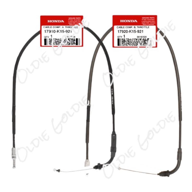 17910-K15-921 17920-K15-921 Kabel Gas A atau B Atas atau Bawah CB 150 R LED 2015 - 2017