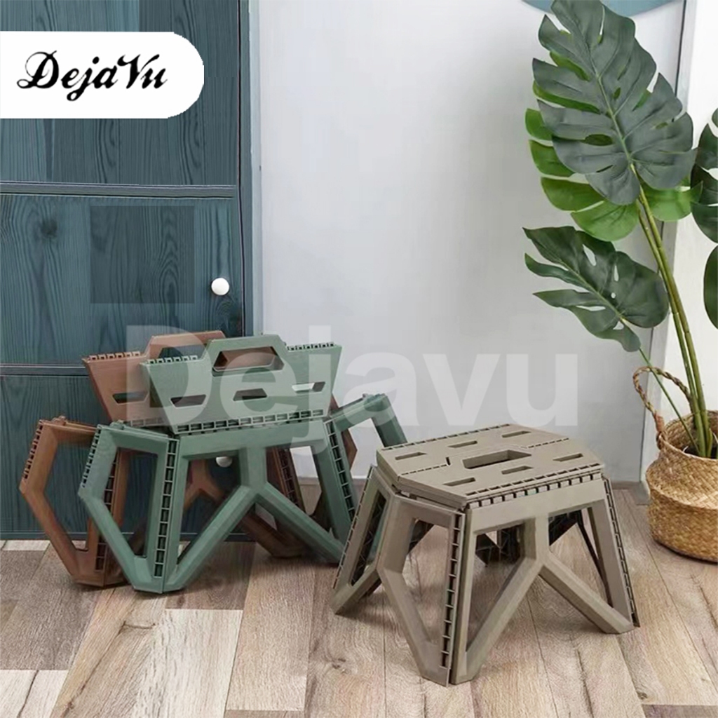Dejavu Kursi Lipat Outdoor Kursi Lipat Camping Portable Folding Chair Serbaguna Meja Lipat Outdoor H