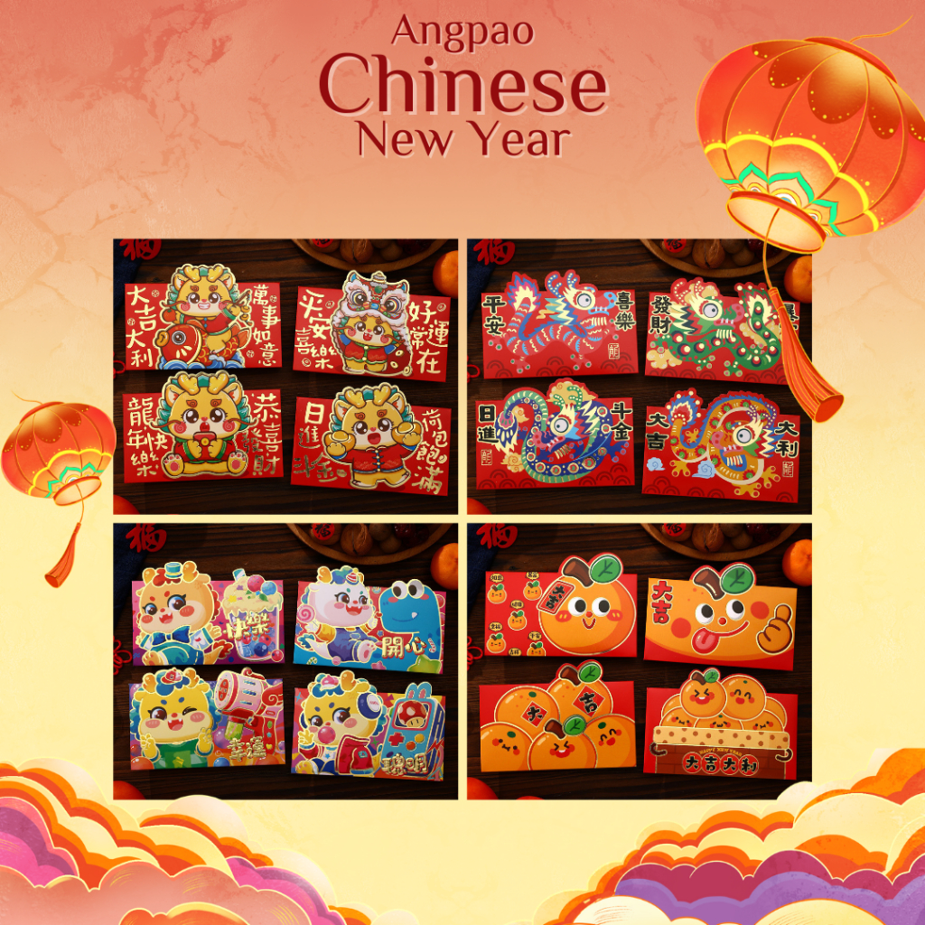 

Angpao Imlek 3D Besar/ Amplop Imlek 2024 / Chinese New Year