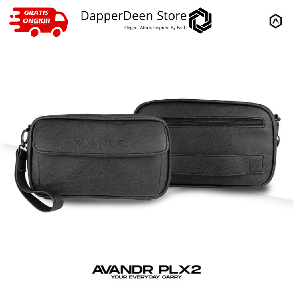 Avandr PLX2 Tas Tangan Handbag Clutch Pouch Bag Tas Kecil Pria HP