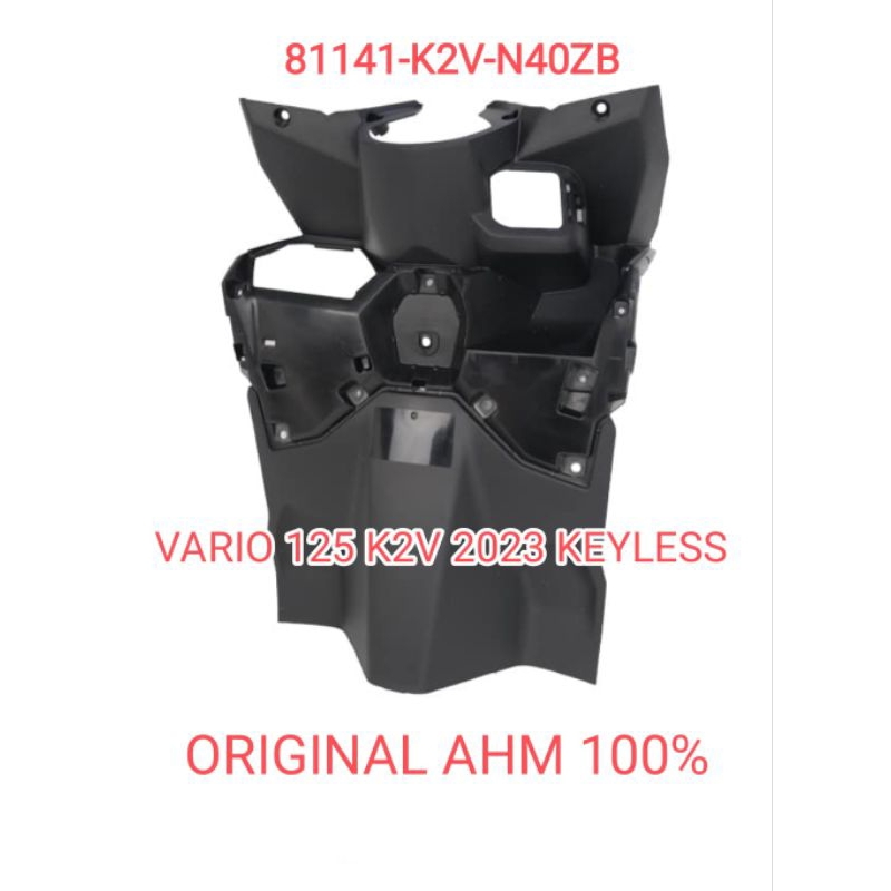 Cover Inner Lower Hitam Honda Vario 125 eSP 2023 KEYLESS ORIGINAL AHM 81141-K2V-N40ZB