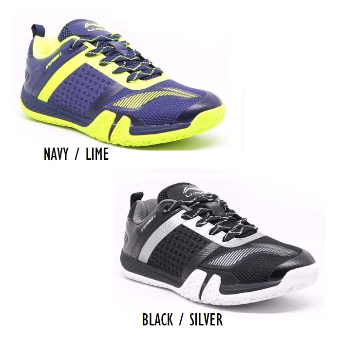 LiNing Saga Lite 5 Sepatu Bulutangkis / Olahraga Badminton Original