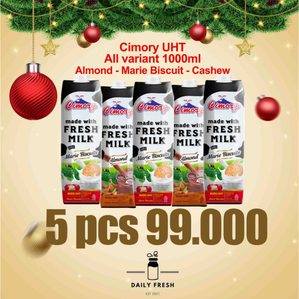 CIMORY UHT 1000ML 1 LITER ALL VARIANTS CIMORY UHT MARIE CASHEW