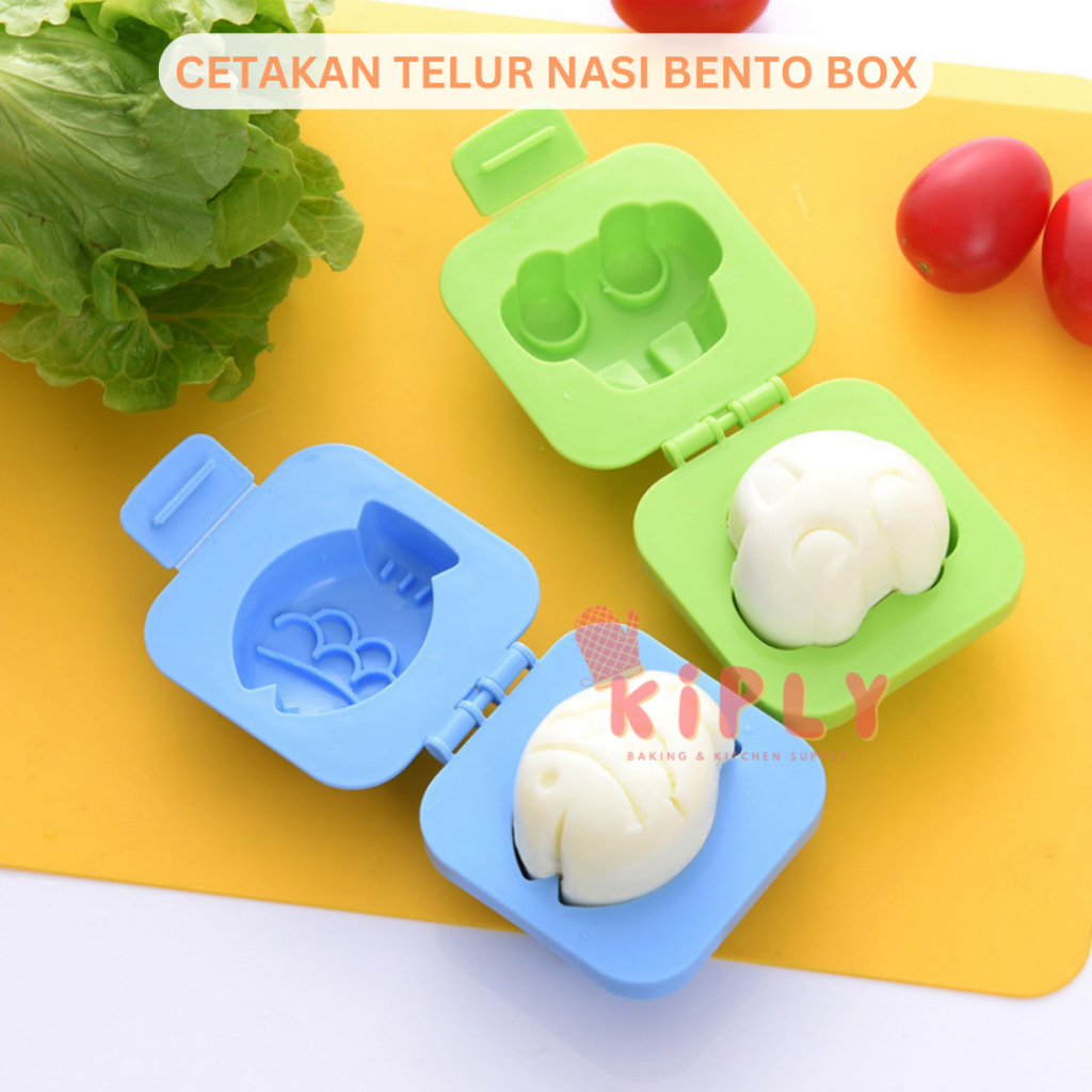 Cetakan Telur Nasi Bento Box/Cetakan Sushi / Cetakan Bento Lucu/Cetakan Telur Rebus Nasi Bento Karak