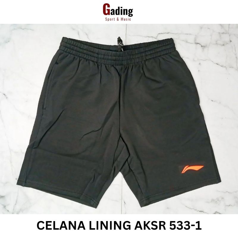 Celana Pendek Olahraga Badminton Lining AKSR 533 / Celana Pendek Bulutangkis Lining AKSR 533 Origina