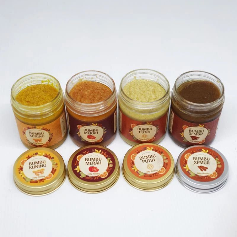 

Paket Lengkap Bumbu Masak Halus MPASI