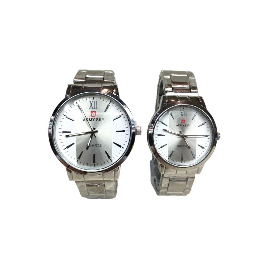 Jam Tngan Rantai Army Sky Couple 02