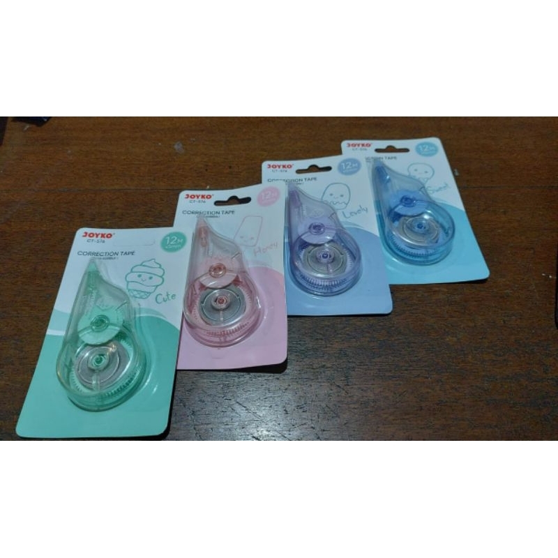 

[1 LUSIN] CORRECTION TAPE CT-576 JOYKO / PITA KOREKSI JOYKO 12M
