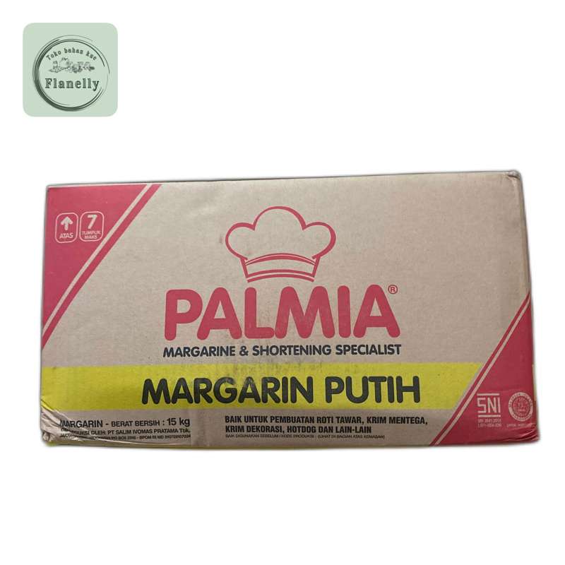 

1Karton Palmia Margarin putih 15kg