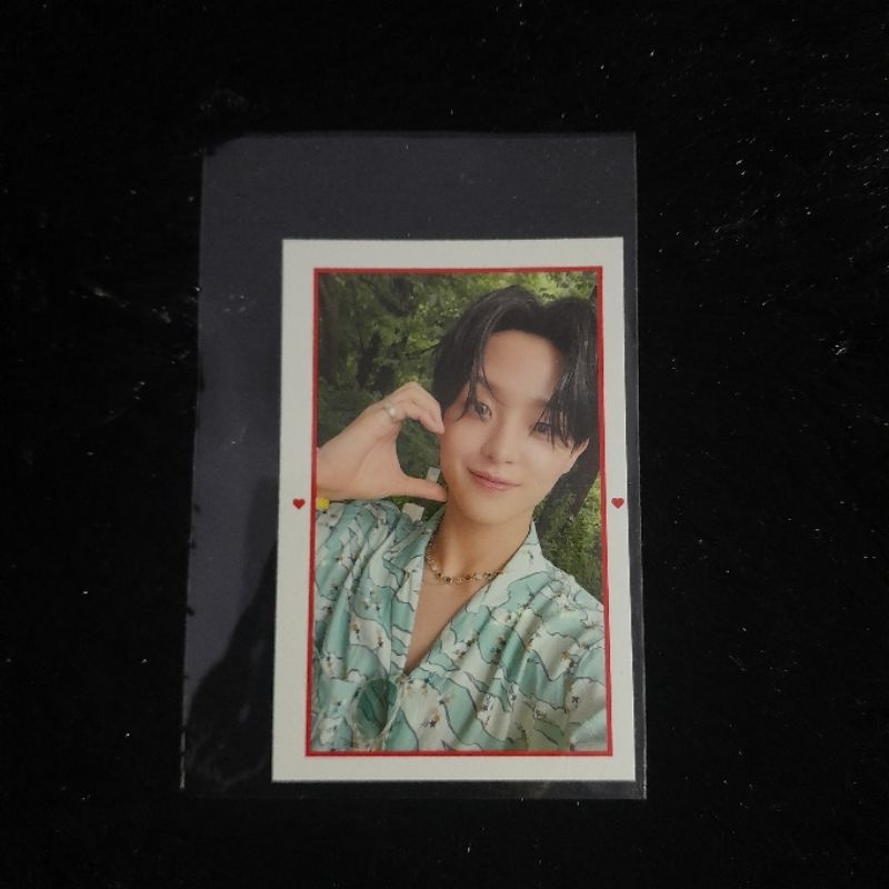 Official photocard Park jihoon random photocard selfie 2nd anniversary magazine Poca pc rpc selca 지훈