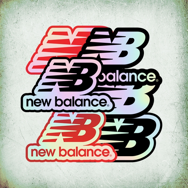 

STICKER HOLOGRAM LOGO BRAND NEW BALANCE