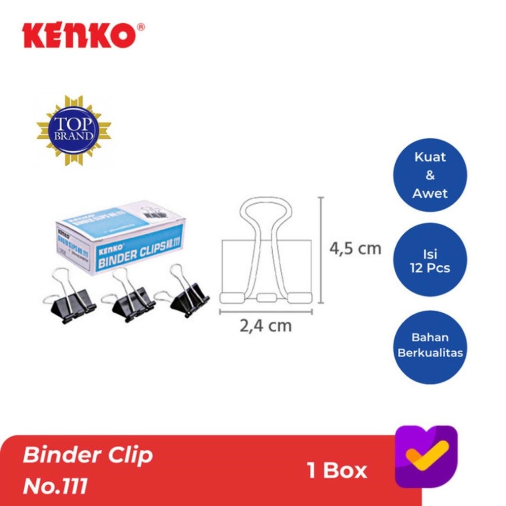 

Binder Clip 111 Kenko