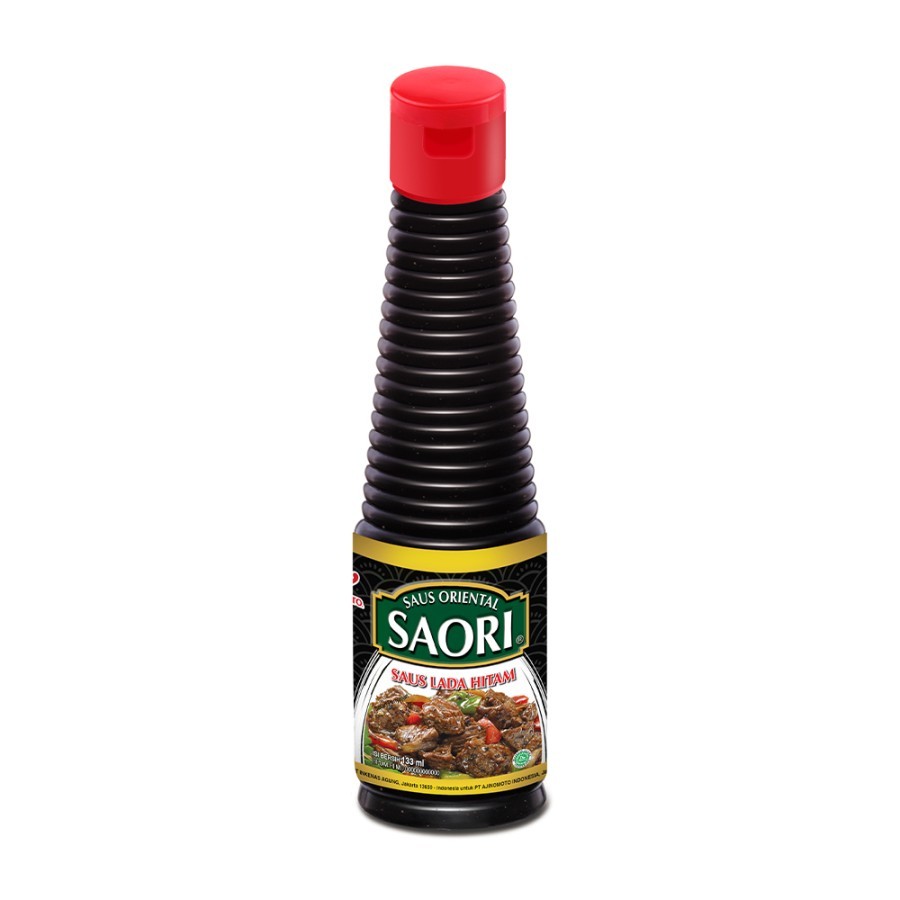 

SAORI Saus Lada Hitam 133ml – Black Pepper Sauce