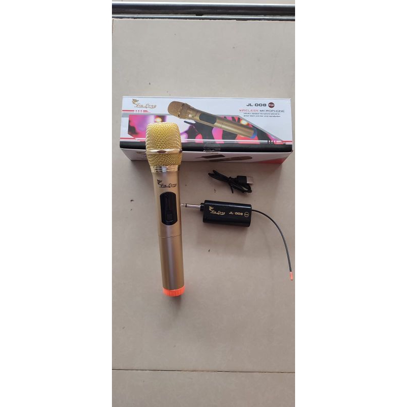 MIC WIRELESS SINGLE TANPA KABEL JL 008