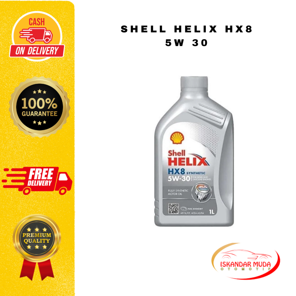 Oli Mesin Shell Helix HX8 5W 30 Berkualitas