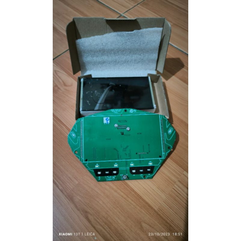 mesin pcb+lcd papan mesin spidometer pcb+lcd yamaha aerox155 old lexsi