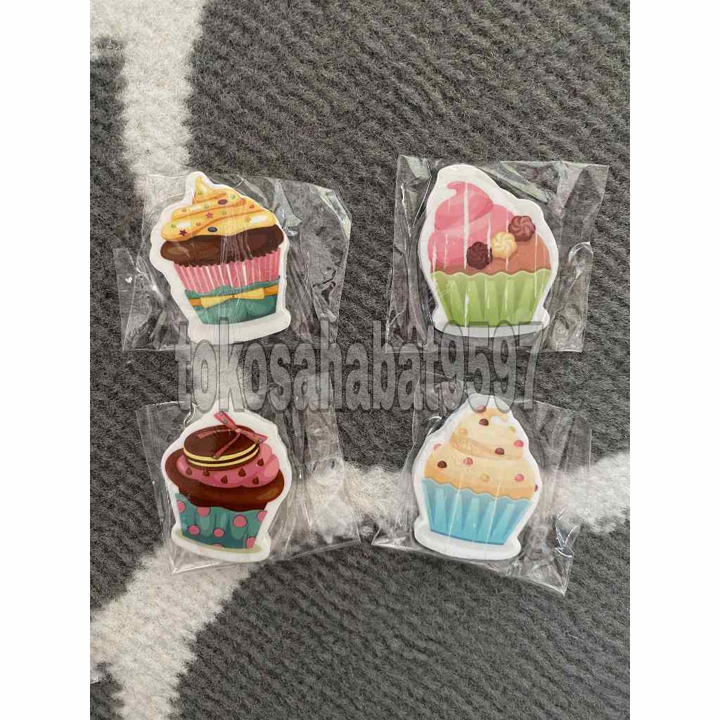 

Penghapus bulat / eraser pensil karakter setip stip es krim dan cake murah lucu