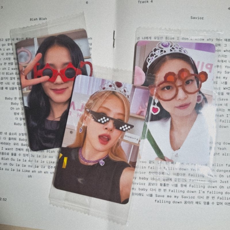[READY STOCK] BLACKPINK JISOO JENIE ROSE THE GAME OST KTOWN POB BENEFIT