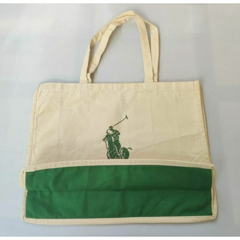 Paket Bundle Totebag Ralph Lauren Dan Dompet pouch Beams