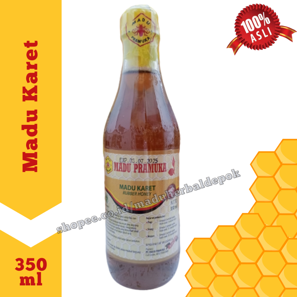 

Madu Pramuka Karet 350 ml