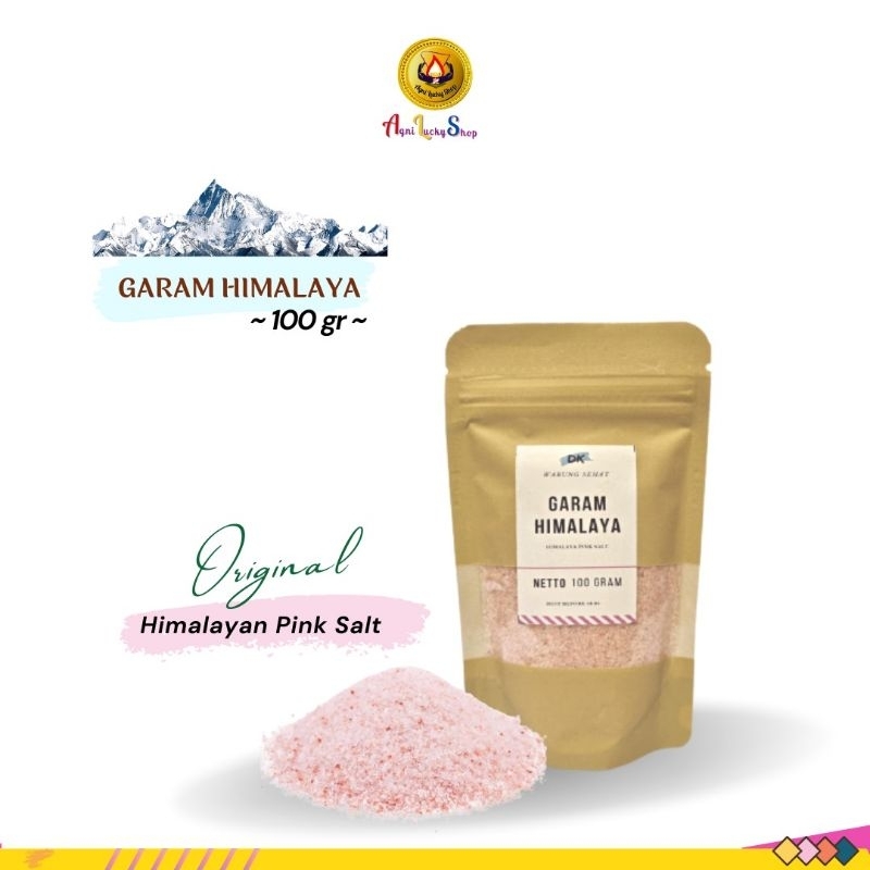 

Garam Himalaya Salt Premium Alami Original DK Warung Sehat 100gr