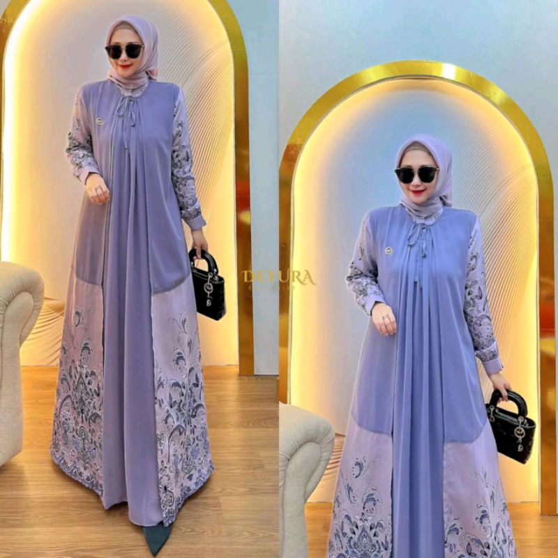 DEYURA FADILA DRESS GAMIS WANITA BY DEYURA