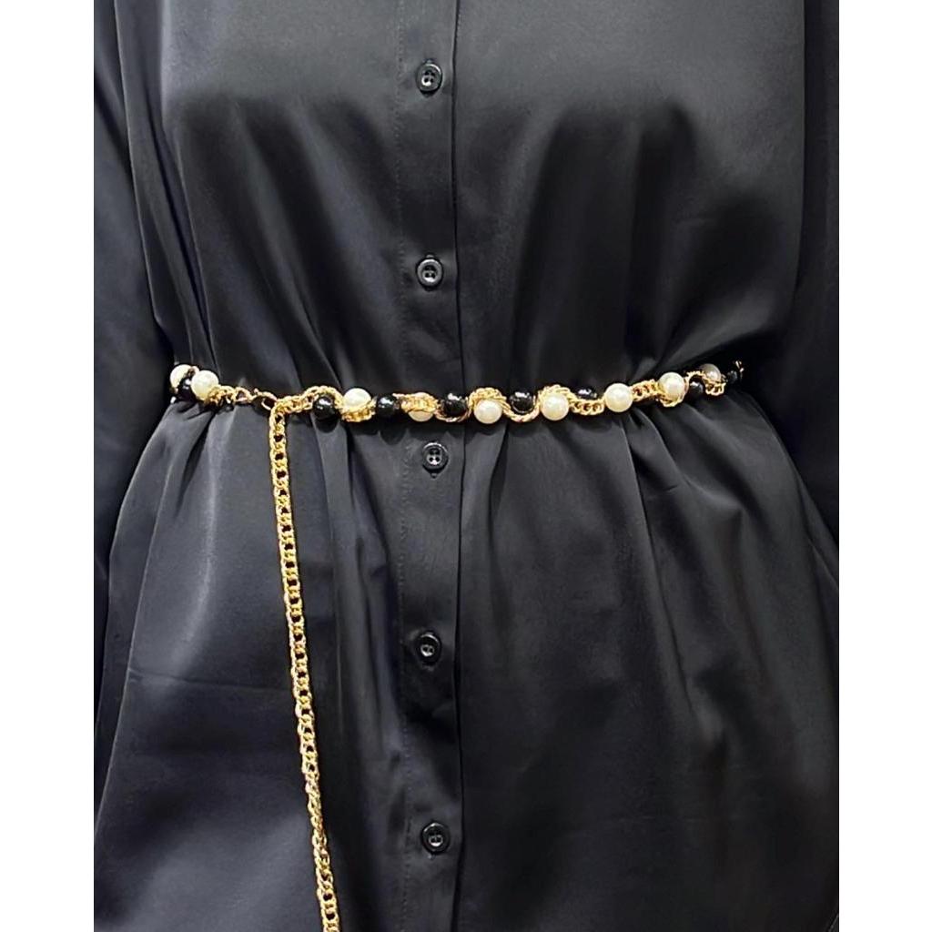 Gesper Mutiara / Gesper Rantai Mutiara / Gesper / Ikat Pinggang / Ikat pinggang Mutiara / Ikat Pingg