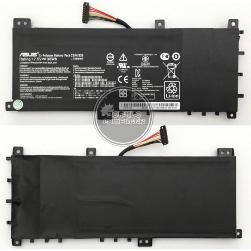 Baterai Laptop Original Asus A451 A451L A451LN A451LB A451LA C21N1335