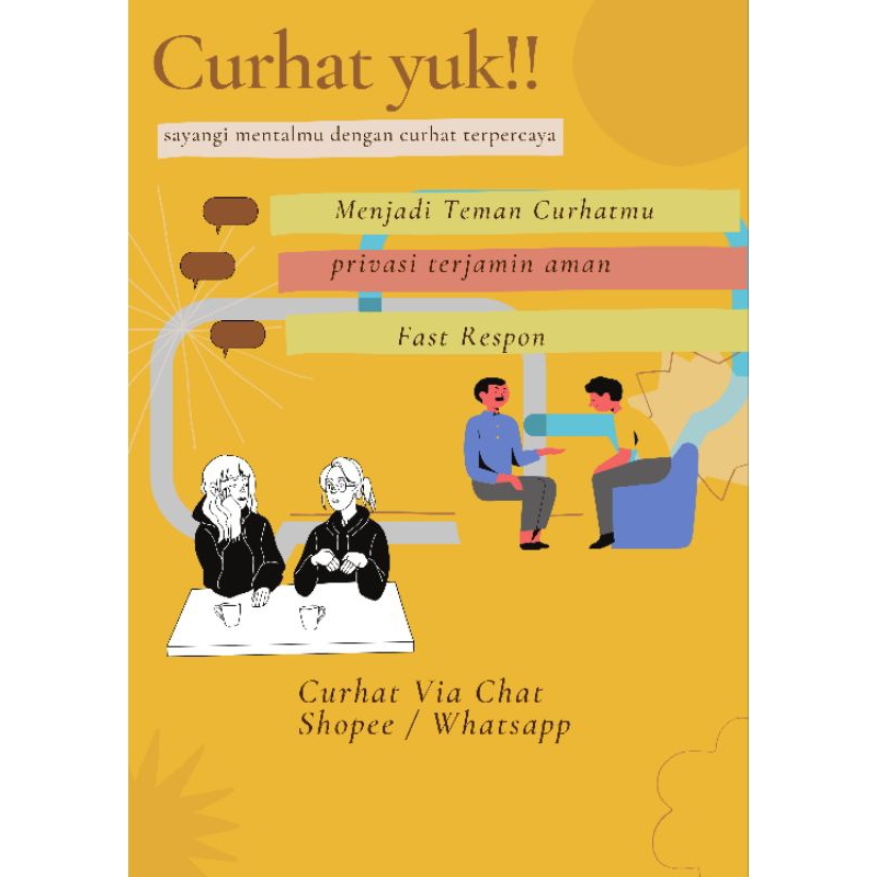 Curhat Online Friendly / Teman Curhatmu