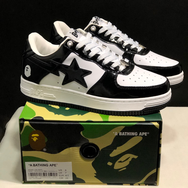 Bape Sta low black