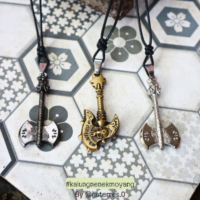 Kalung tali etnik kapak wiro sableng anti karat