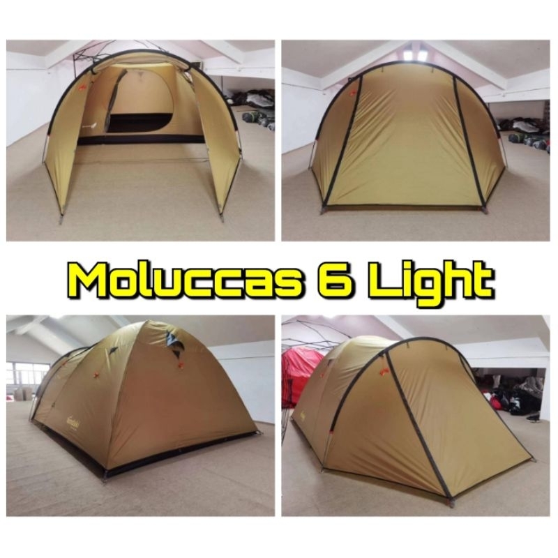 Tenda Camping Keluarga TENDAKI MOLUCCAS 6 LIGHT