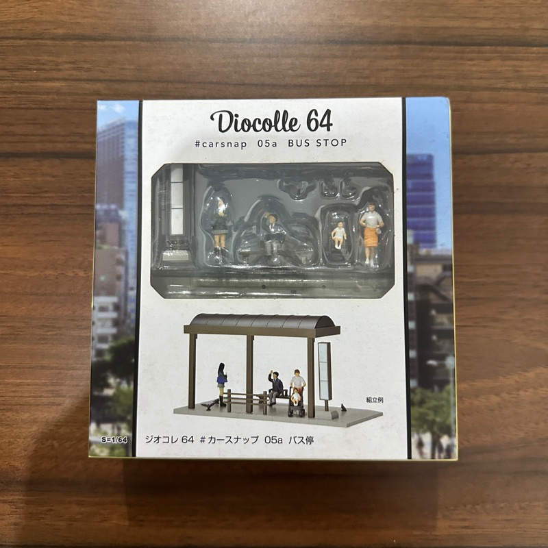 Tomica Tomytec Diocolle 64 ~ Carsnap 05a Bus Stop