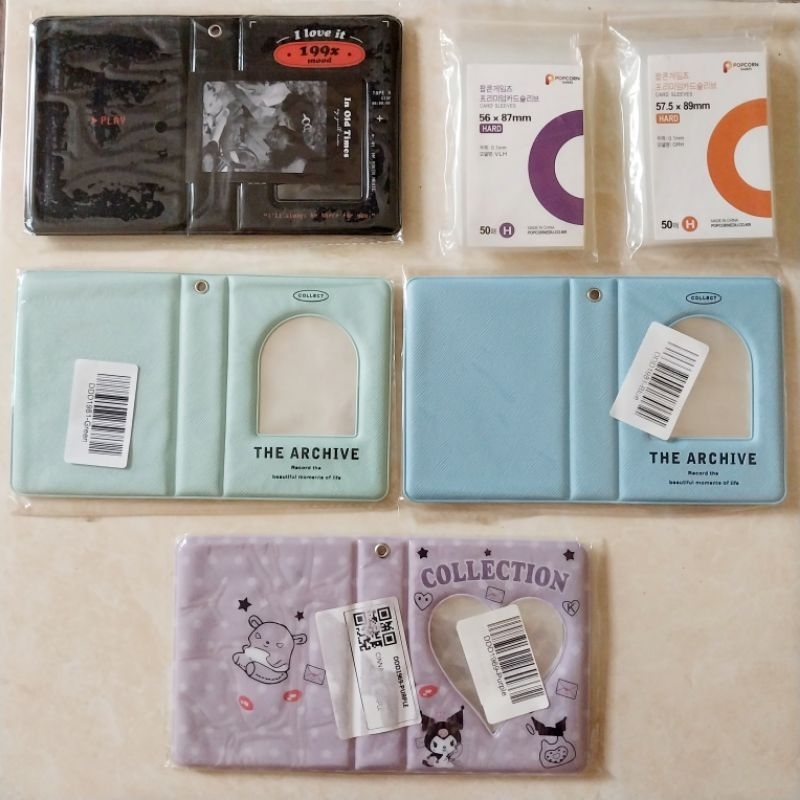 Ready Stock Kolbuk / Collection Book Binder 1P Sleeve Popcorn Sleeve Photocard PC- Sleeve masih seal