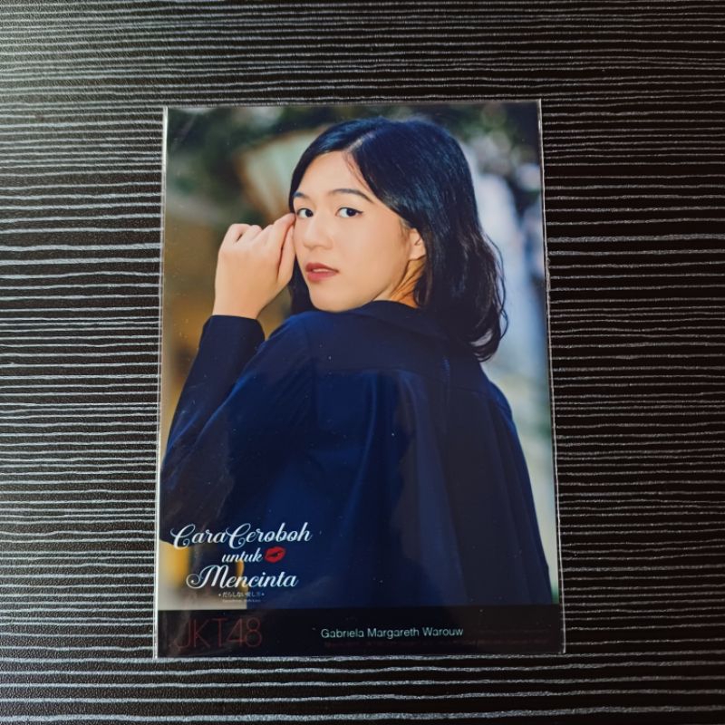 Photopack PP JKT48 Gaby Darashinai Aishikata (Cara Ceroboh Untuk Mencinta)