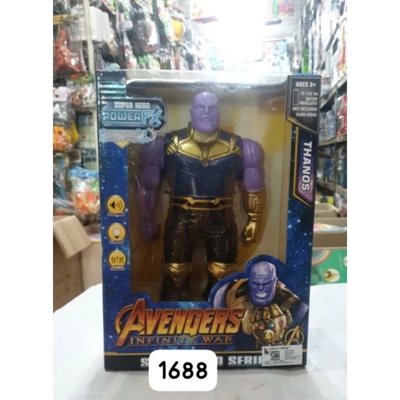 MAINAN ROBOT AVENGERS TANOS BISA BERJALAN