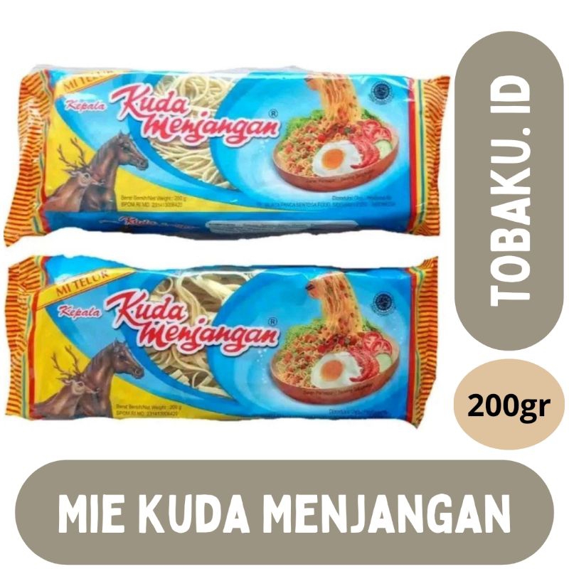 

MIE KUDA MENJANGAN PIPIH LEBAR / KECIL 200gr