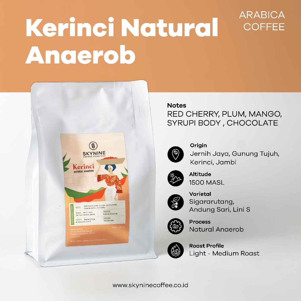 

KOPI ARABIKA KERINCI NATURAL ANAEROB ROASTED BEAN