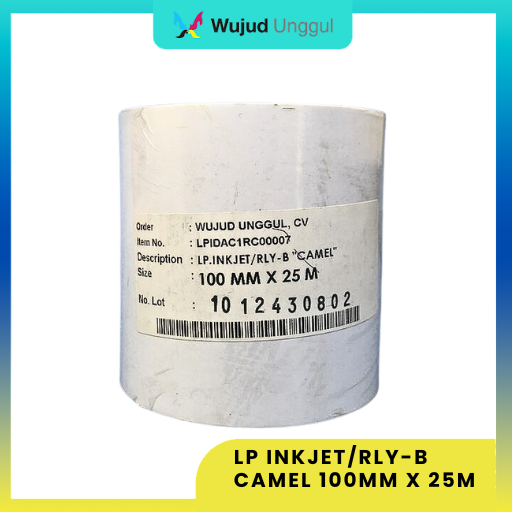 

LP INKJET/RLY-B CAMEL 100MM X 25M