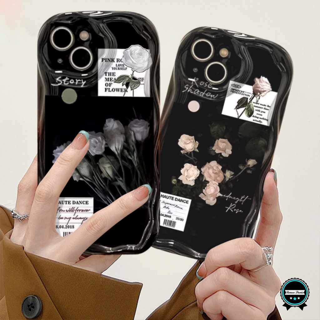 SS858 Softcase Silikon Shockproof Flower Oil Painting Aesthetic For Xiaomi Redmi 14 14C POCO X6 PRO 