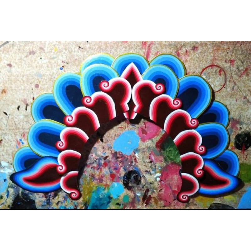 sisik pilis barongan dewasa bahan talang