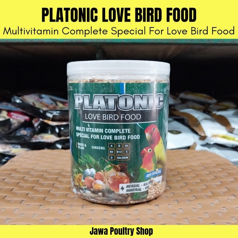 Pakan Burung LoveBird - Platonic Love Bird Food Original