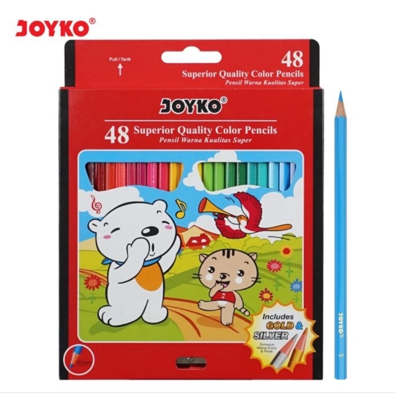 

Joyko Color Pencil CP-48PB (48 Warna)