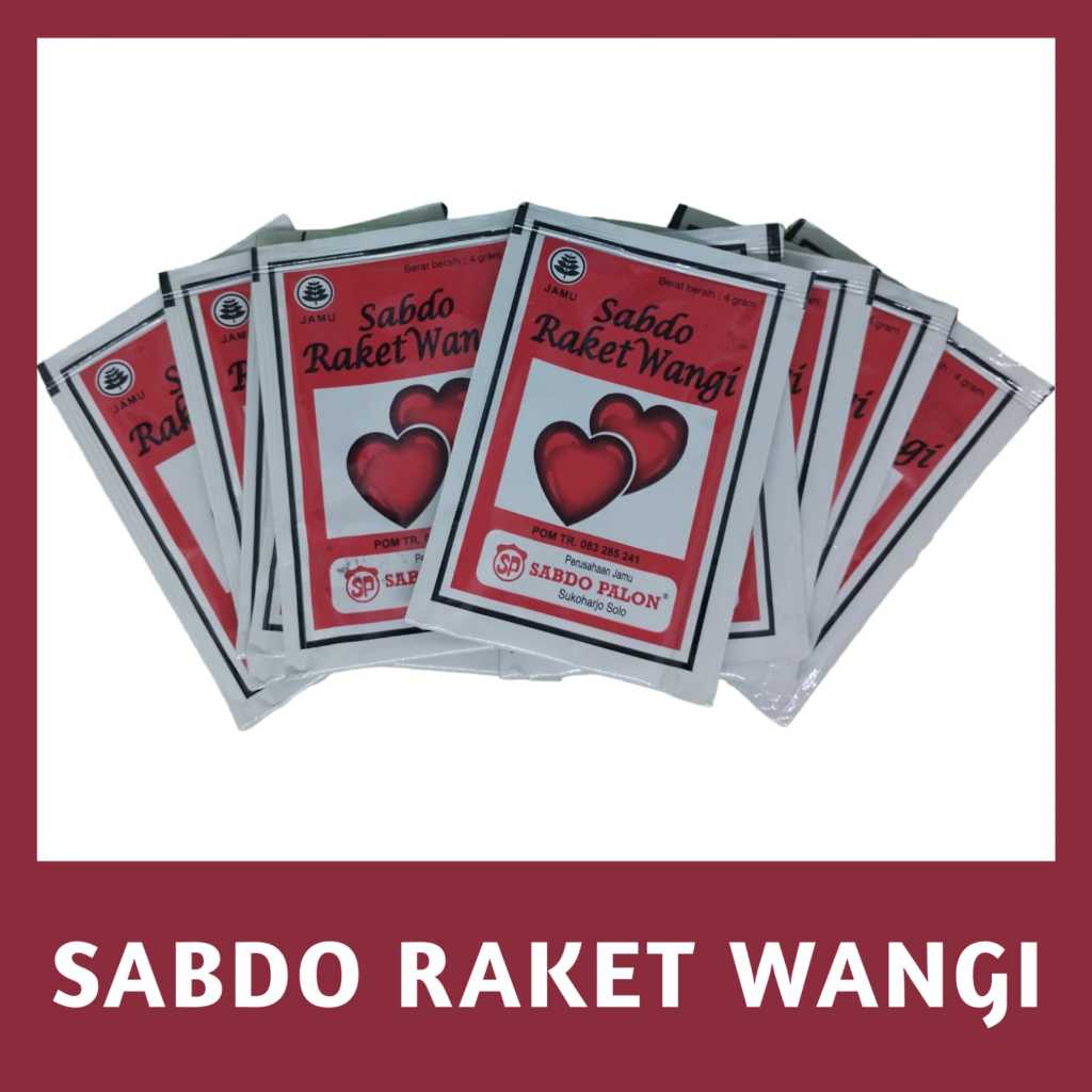 

Jamu Sabdo Raket Wangi Isi 10 pcs, Mengobati Keputihan