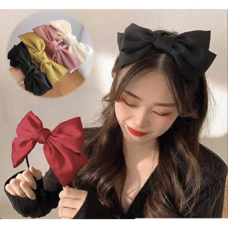 BANDO KOREA WANITA DEWASA PITA BESAR BANDANA MODEL PITA
