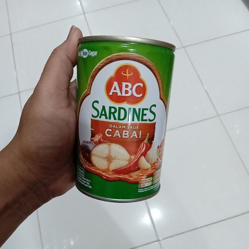 

Mahbubah - ABC 425 g Sardines dalam Saus Cabai Kaleng