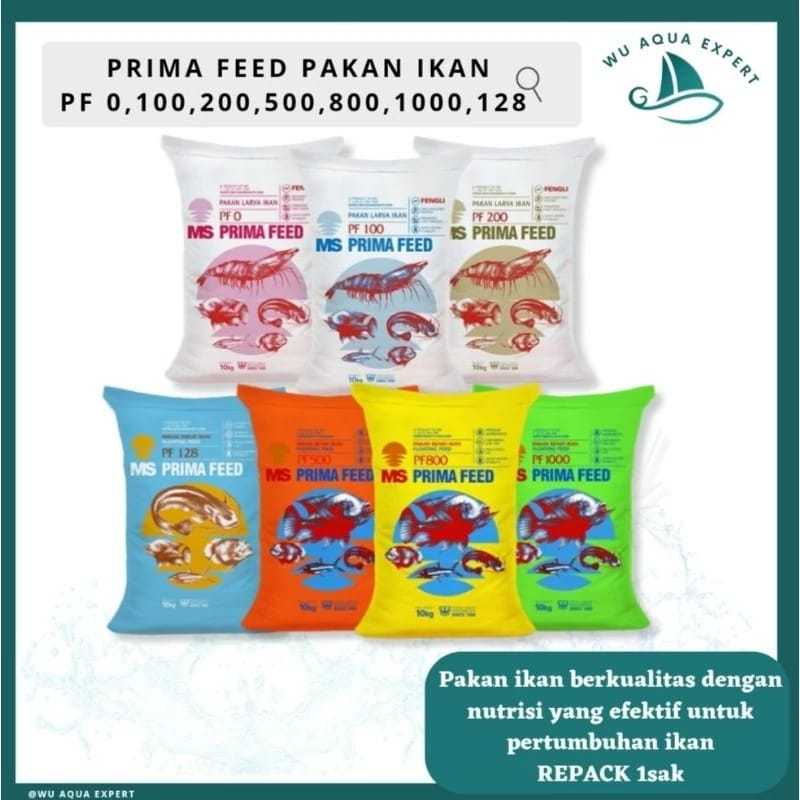 1 KARUNG SAK 10 Kg PF 1000, 800, 500, 200, 100, 0, 128 by MS PRIMA FEED Pelet Pakan Fengli Bibit Ind
